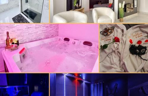 Saint-Charles du Port Apartment | Dalikyda La Tentation Jacuzzi Cinéma élégant