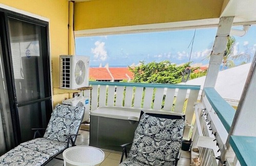 Estate Golden Rock Condo | Dante's Paradise awaits YOU 2 bed, 2 bath condo, steps from the pool and beach!