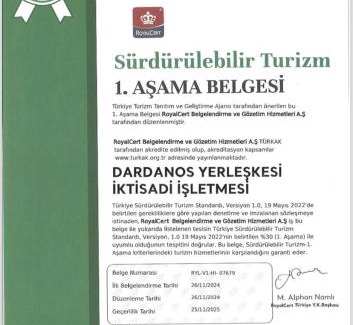 Canakkale Hotel | Dardanos Yerleşkesi