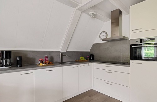 Den Velde House | De Steenhoeve - 6 pers. vacation home at fishpond on vacation park 't Hooge Holt