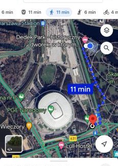 Praga Poludnie Apartment | Dedek Park - historyczny dworek w pięknym Parku Skaryszewskim obok Stadionu Narodowego