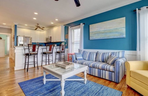 Wilmington Beach Condo | Deja Blue with an Ocean View at Carolina Beach