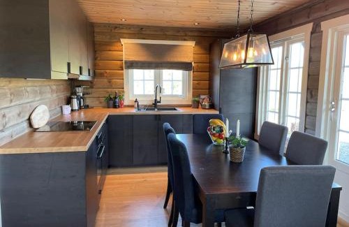 Flesberg House | Delikat tømmerhytte på Blefjell