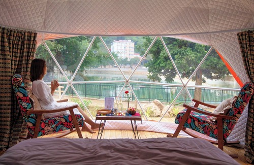 Chieng Chau Cabin | Deluxe Glamping in Mai Chau Lodge