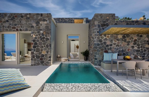 Imerovigli Villa | Deluxe Private Villa with Pool and Sea View