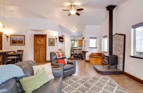 Talkeetna House | Denali Basecamp Cozy Talkeetna Chalet with Fire Pit