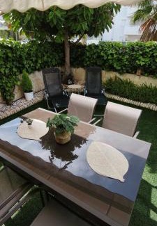 Les Deveses Apartment | Denia Beach Apartment Jardín privado y piscina