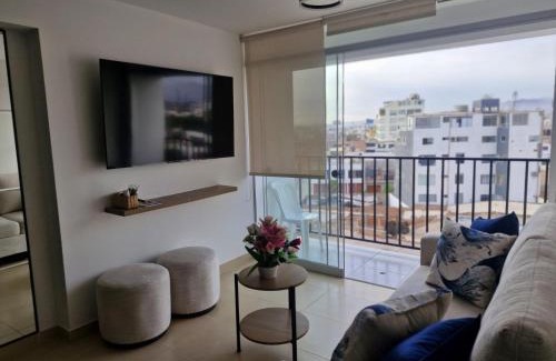Lurin Apartment | Departamento a un paso de playa Pulpos y Arica