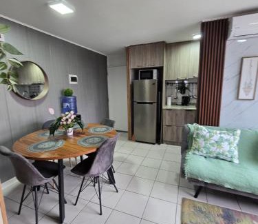 Rancagua Apartment | Departamento céntrico-cercano a carretera 5- súper mercado -parking -wifi-aire acondicionado-3 hab-2 baños
