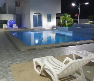 Tonsupa Apartment | Departamento Tonsupa, Conjunto Santorini Blue