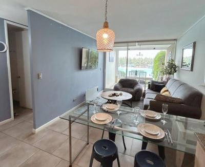 El Tabo Apartment | Depto Frente a Laguna y Patio Privado