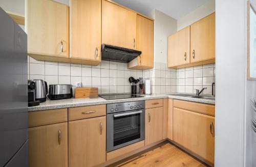 Center/Hamm-Bossendorf Apartment | Design-Wohnung I Balkon I sehr zentral I Küche