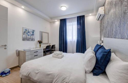 Tal-Ghoqod Apartment | Designer 1 Bed Maisonette Swieqi By Homely