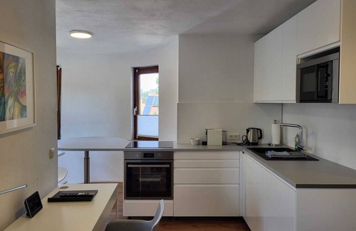 Steinenbronn Apartment | Designer apartment "Schlößle 2" near airport / fair