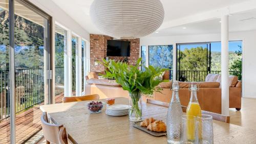 Agoura Hills House | Designer Malibu Retreat w Private Pool Dual Firepits and A Panoramic Views