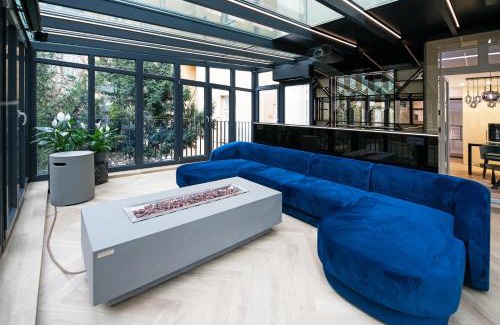Vinohrady Apartment | Designový apartmán HEAVEN s krbem a saunou na Pražských Vinohradech