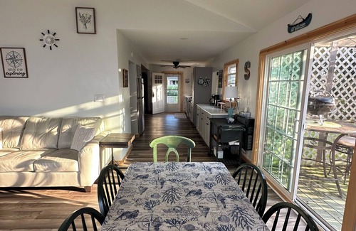 Fancher Cottage | Direct Lakefront Cottage, Modern 2-bedrm Cottage in Point Breeze with WiFi & AC