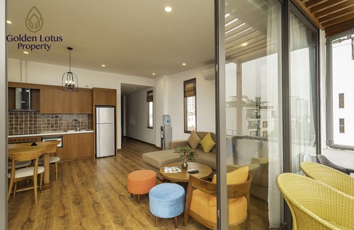 Quang An Apartment | DIS 20%@ 2 Bedrooms Apartment-Balcony West Lake View-Bamboo House