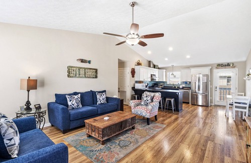Port St. Joe House | Dog-friendly coastal getaway with private pool, patio, & grill