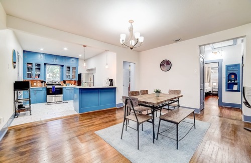 Highland Park House | Dog-friendly hideaway with a large, fenced yard, washer/dryer & AC