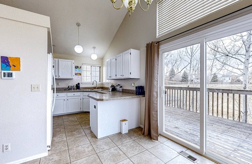 Aurora House | Dog-friendly home in a quiet neighborhood with sauna, balcony, W/D, & AC