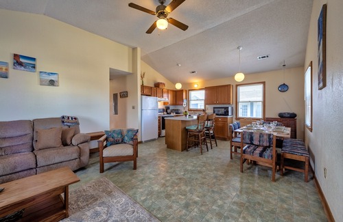 Buxton House | Dog-friendly home steps from the beach with deck, WiFi, AC & great location
