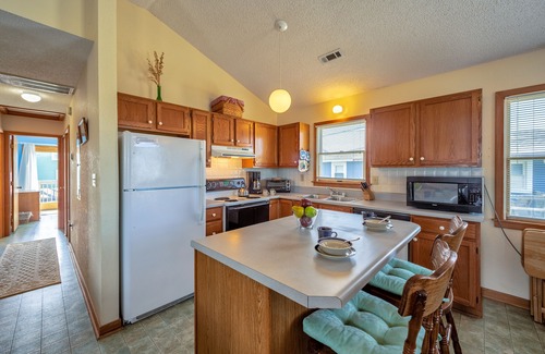 Buxton House | Dog-friendly home steps from the beach with deck, WiFi, AC & great location