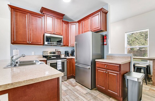 Thunderbolt House | Dog-friendly oasis with central AC, patio & fenced yard - walkable location