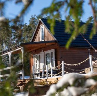 Gowidlino House | Domek letniskowy na Kaszubach z Balia ogrodowa