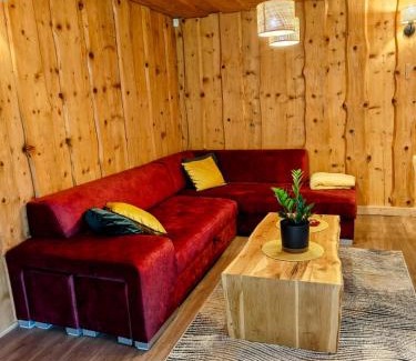 Kamionka Wielka Cabin | DOMEK NA GÓRACH z GORĄCĄ BALIĄ