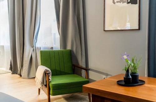 Uzupis Apartment | Domillion 1bdr brand-new Uzupis apt w free parking