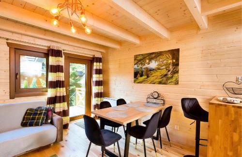Łopuszna Ski Chalet | Domki Janosik - Prywatny stylowy domek w górach, przyjazny psom, ogrodzony ogród