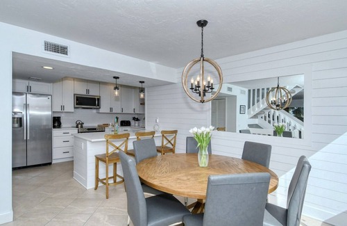 Siesta Key House | Doveplum 112- 3 Story, 4 Bedroom Condo with Private Beach with lounge chairs & umbrella provided,.