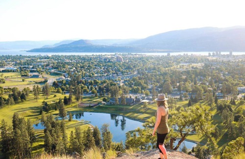 Central Okanagan Apartment | Downtown Condo - Walk to the Beach!