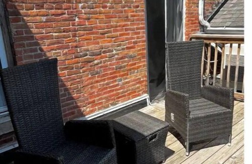 Dubuque Apartment | Downtown Spa Sanctuary with a View!