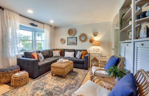 Palm Harbor House | Dreamy Palm Harbor Cottage, Steps to Crystal Beach