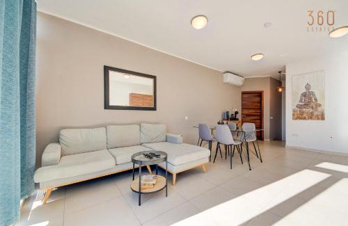 Mosta Apartment | Duplex 2BR penthouse with Balcony, Rooftop & Views by 360 Estates