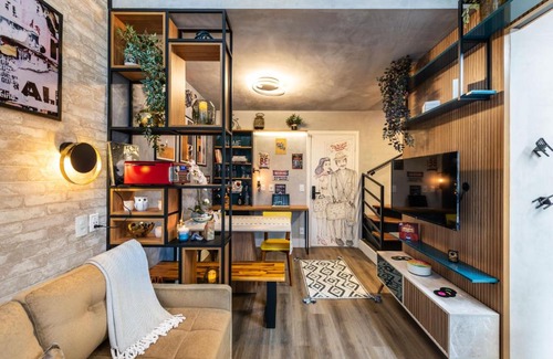 Pinheiros Apartment | Duplex Charmoso Novo Praca Benedito Calixto