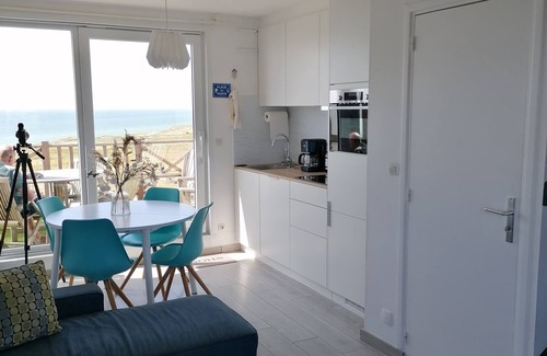 Wimereux Apartment | Duplex facing the sea in Residence Wimereux 2 to 4 people