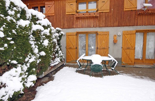 Valloire Apartment | Duplex for 4, South-Facing, Chalet Antares, Valloire Center, Near Ski Lift and Leisure Center
