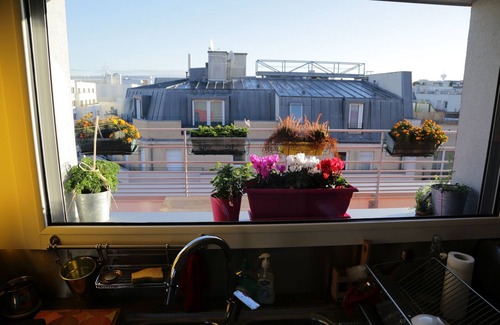 19th Arrondissement Apartment | Duplex with large terrace, Canal view