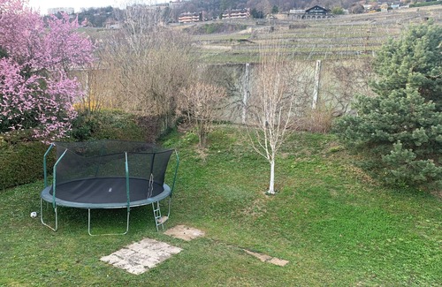 Corseaux Apartment | Duplex with terrace and lake view