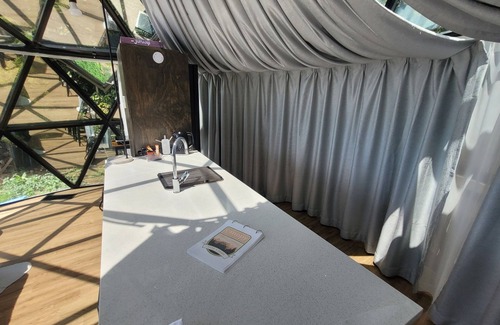 Waiatarua Cabin | Dusk&Dawn Glass dome glamping accommodation in the bush near Auckland