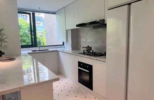 Shanghai Apartment | Eastern Hub - Designer Apartment with Open Kitchen and Super Large Sofa