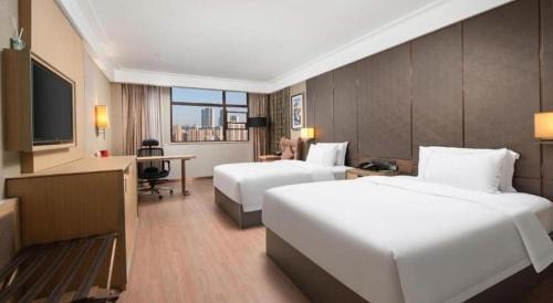Optics Valley Hotel | Echeng Hotel Wuhan Optics Valley Square Yangjiawan Metro Station