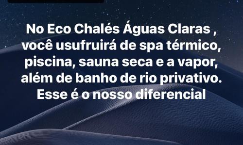 Lumiar Cabin | Eco Chalés Águas Claras