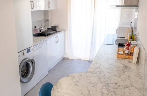Cros-de-Cagnes Apartment | Elégant 3 Pièces au Cros de Cagnes, Parking Gratuit, à 5 Minutes des Plages