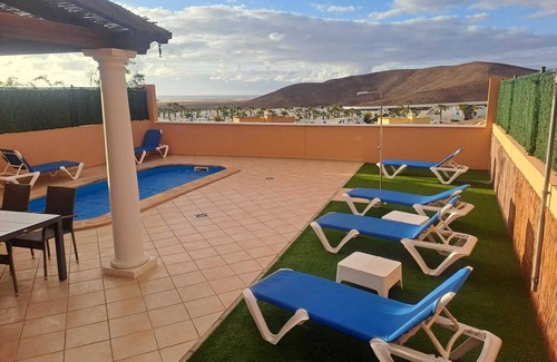 Geafond Villa | EL NIDO DEL VOLCAN - Luxury villa with panoramic view, private heated pool, WiFi