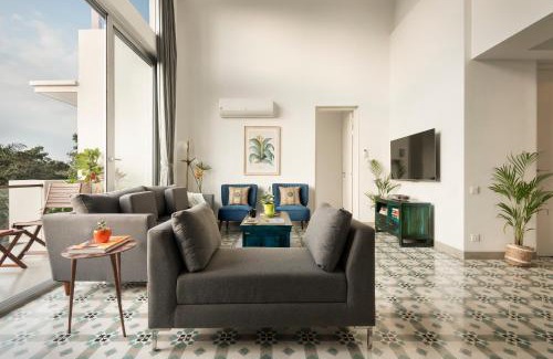 Nerul Apartment | El Reino Elegant 2&3BHK Apartments 10 Minutes to Candolim with Pool & Kitchen, Wifi, Security