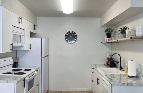 Brookline Station Apartment | Elegant Modern 2BR Escape with Secure Garage Parking